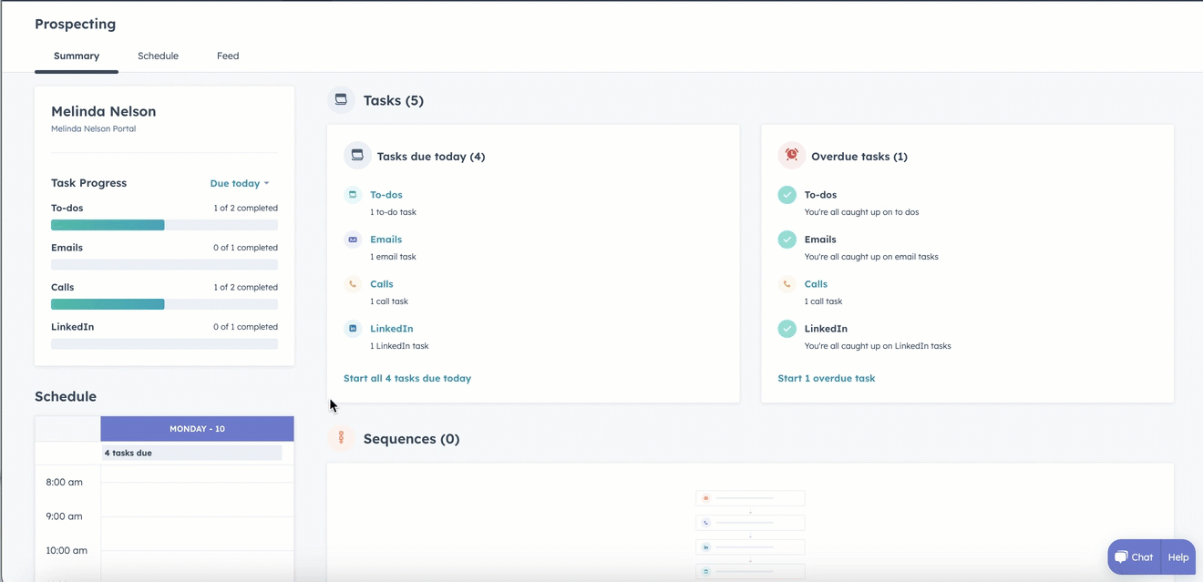 How the Prospecting Workspace Works